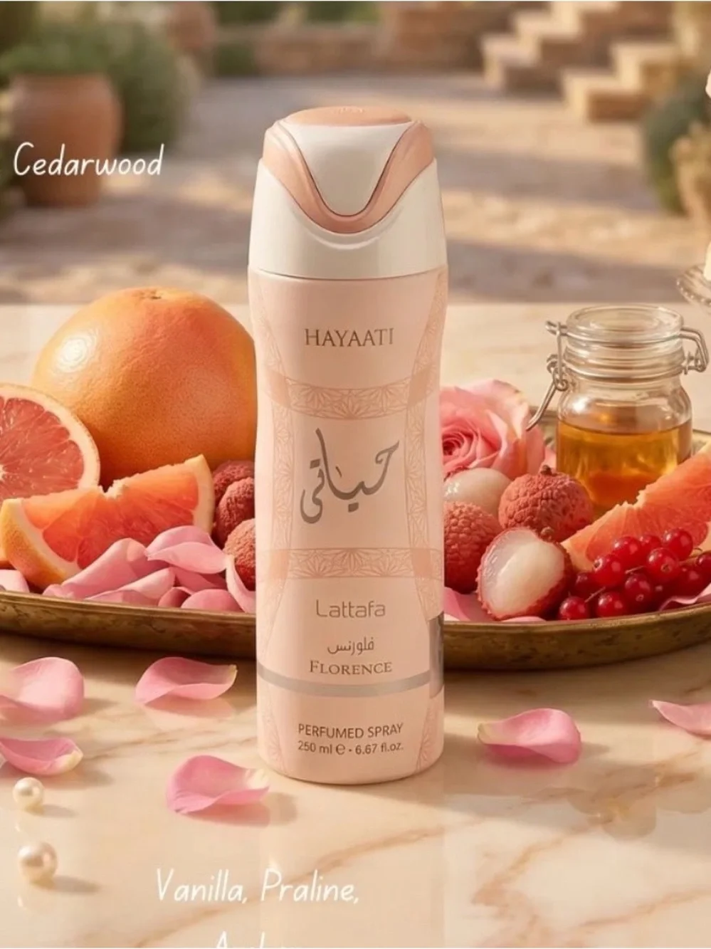 HAYAATI Lattafa Florence 2 pack Spray